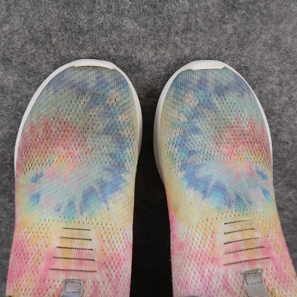 Skechers Shoes Girls 3 Sneakers Slip On Memory Foam Stretch Fit Comfort Colorful - Picture 8 of 12